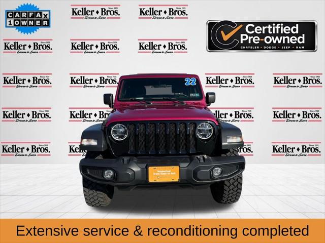 2022 Jeep Wrangler Willys 4x4