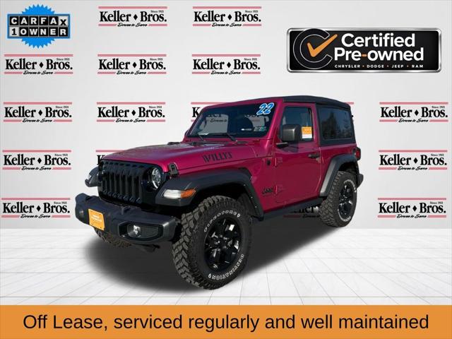 2022 Jeep Wrangler Willys 4x4
