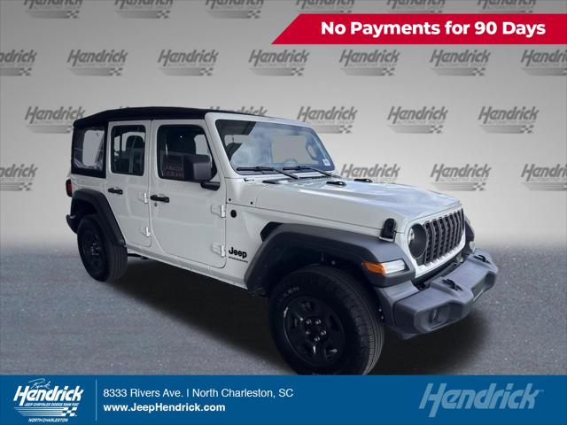 2024 Jeep Wrangler 4-Door Sport 4x4 for sale in North Charleston, SC