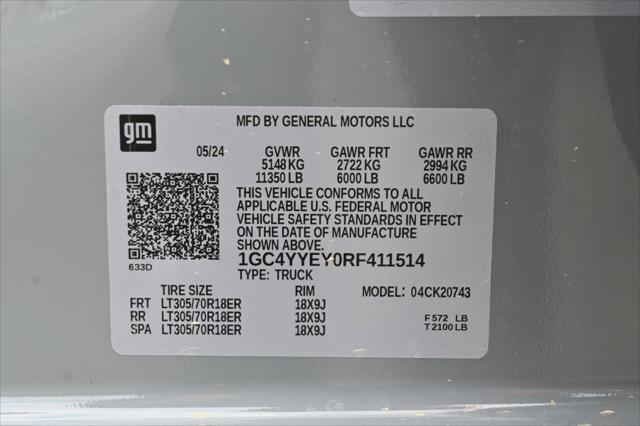 2024 Chevrolet Silverado 2500HD 4WD Crew Cab Standard Bed ZR2