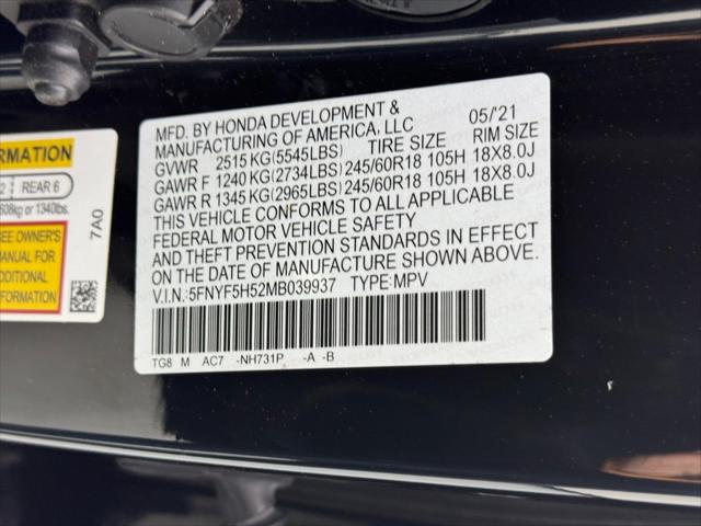 2021 Honda Pilot 2WD EX-L