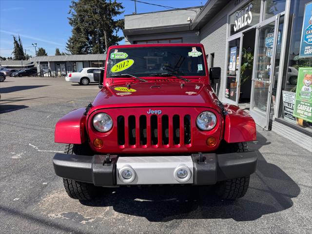 2012 Jeep Wrangler Unlimited Sahara
