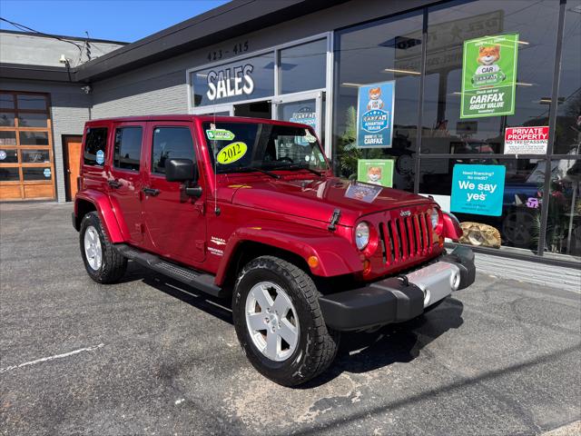 2012 Jeep Wrangler Unlimited Sahara