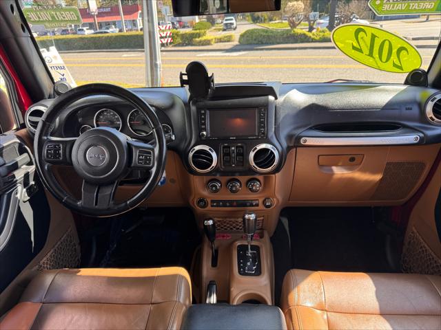 2012 Jeep Wrangler Unlimited Sahara