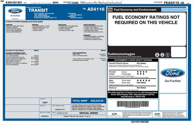 2015 Ford Transit Base