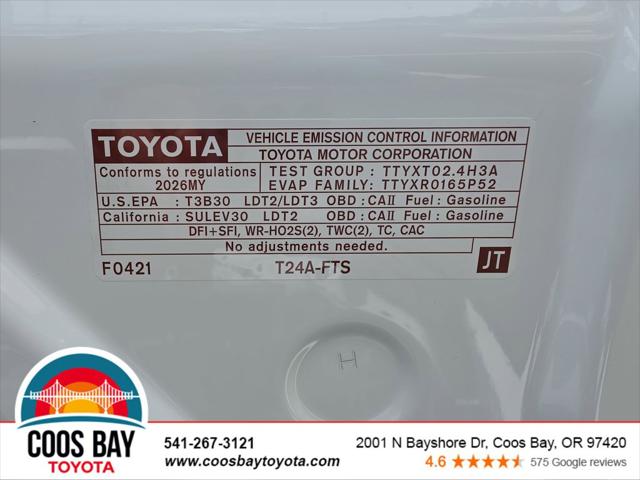 2026 Toyota Tacoma TRD Off Road