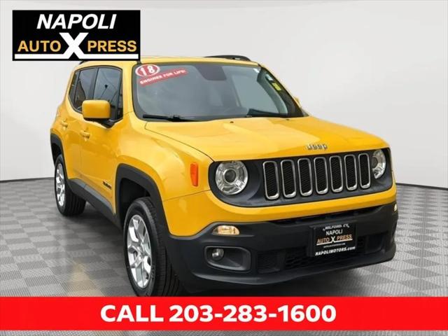 2018 Jeep Renegade Latitude 4x4 for sale in Milford, CT