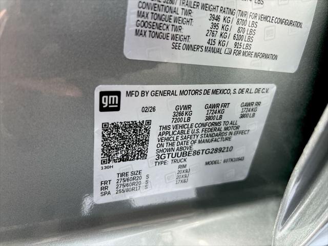 2026 GMC Sierra 1500 Crew Cab, Short Bed, SLE, 4WD