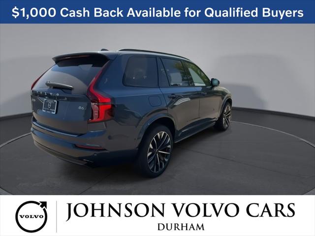 2026 Volvo XC90 Ultra Dark Theme, B6 AWD Gas (mild hybrid), Gasoline, 7 Seats
