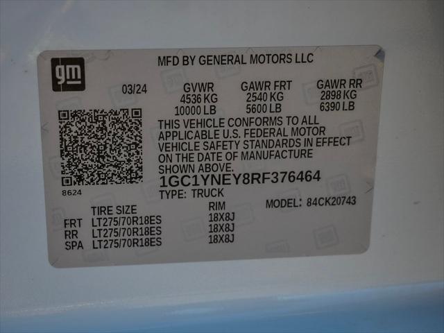 2024 Chevrolet Silverado 2500HD 4WD Crew Cab Standard Bed LT