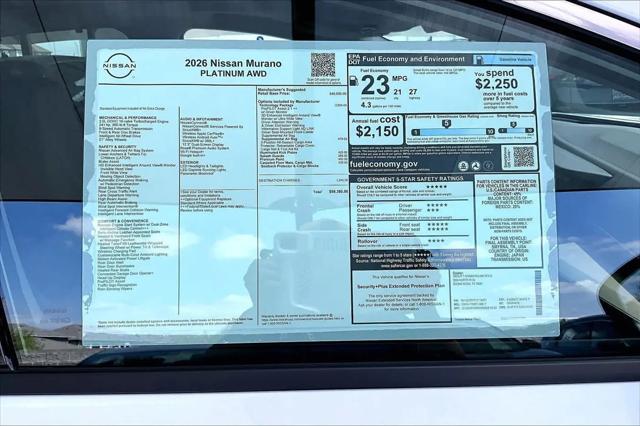 2026 Nissan Murano Platinum