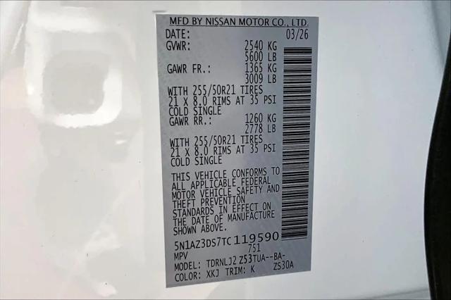 2026 Nissan Murano Platinum