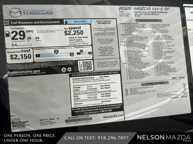 2026 Mazda MX-5 Grand Touring