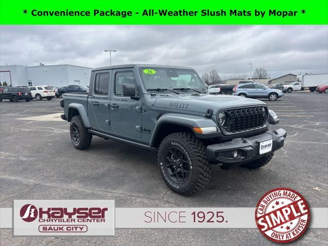 2026 Jeep Gladiator GLADIATOR WILLYS 4X4