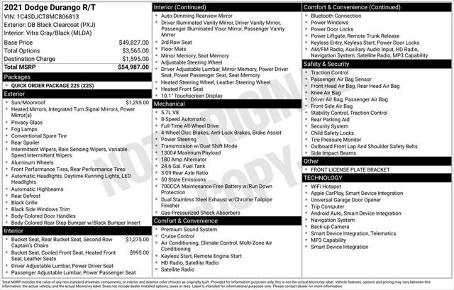 2021 Dodge Durango R/T AWD