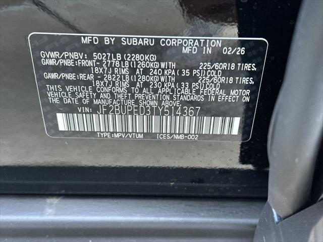 2026 Subaru Outback Touring