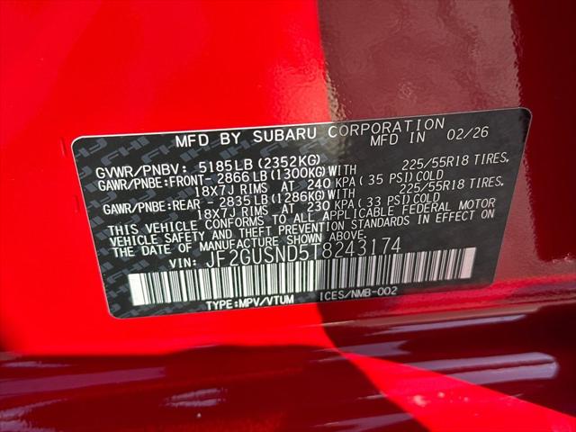2026 Subaru Crosstrek Limited