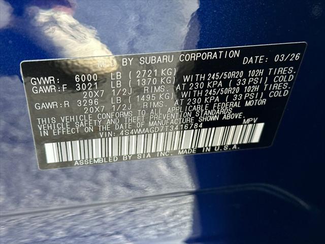 2026 Subaru Ascent Limited 7-Passenger