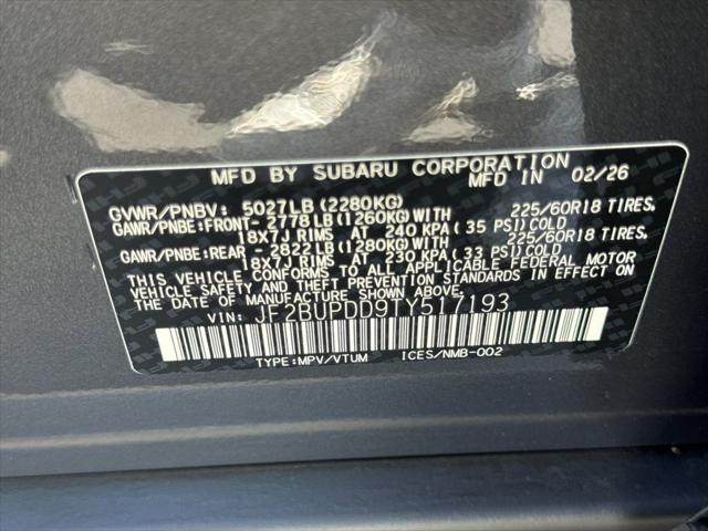 2026 Subaru Outback Limited