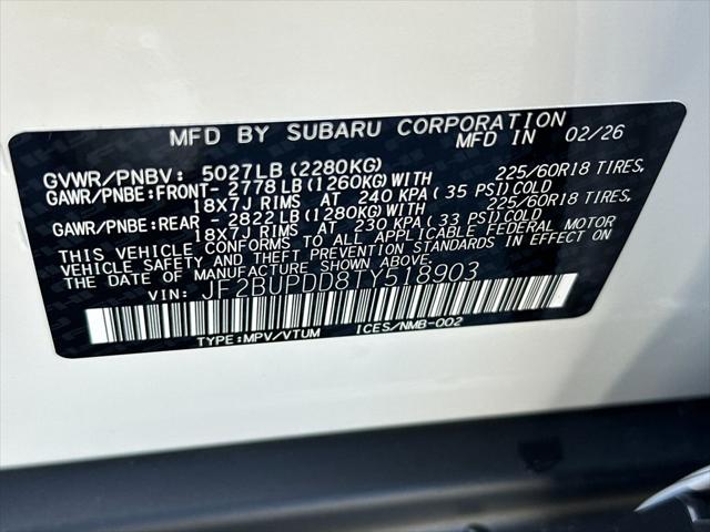 2026 Subaru Outback Limited