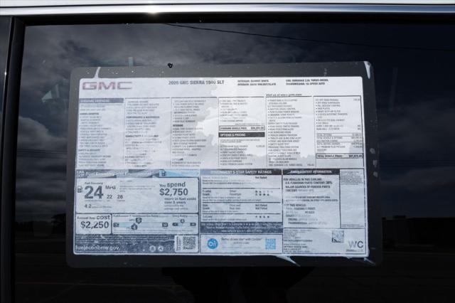 2026 GMC Sierra 1500 Crew Cab, Short Bed, SLT, 4WD