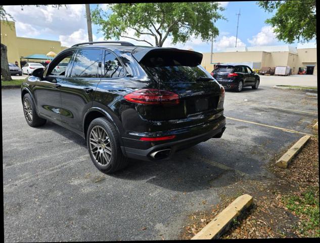 2018 Porsche Cayenne Platinum Edition