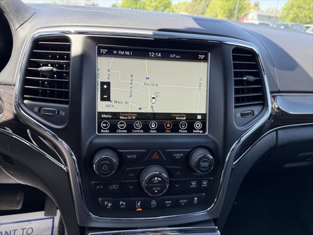 2018 Jeep Grand Cherokee Overland 4x4