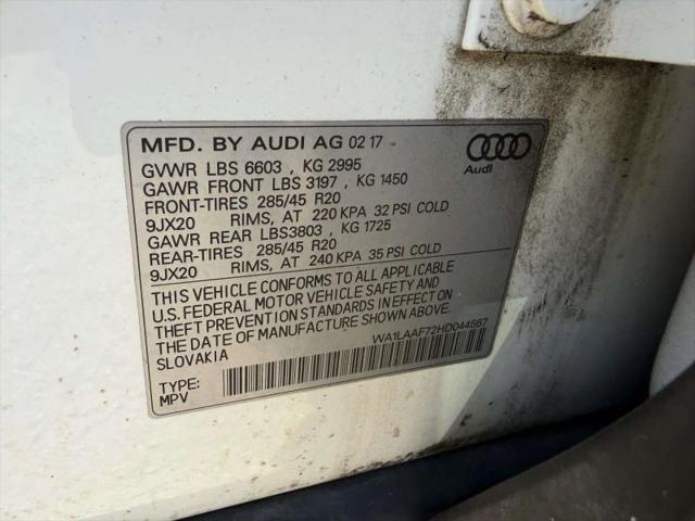 2017 Audi Q7 3.0T Premium
