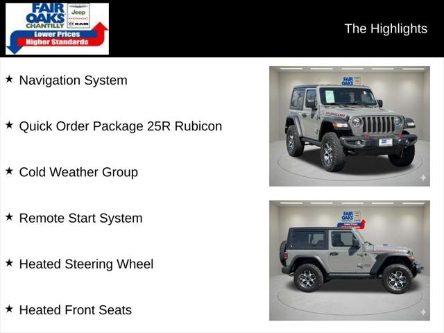 2023 Jeep Wrangler 2-Door Rubicon 4x4