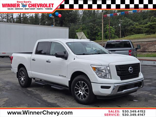 2021 Nissan Titan Crew Cab SV 4x4 for sale in Colfax, CA