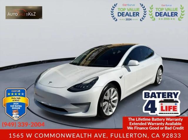 2020 Tesla Model 3 Standard Range Plus Rear-Wheel Drive for sale in Fullerton, CA