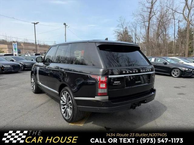 2016 Land Rover Range Rover 5.0L V8 Supercharged Autobiography