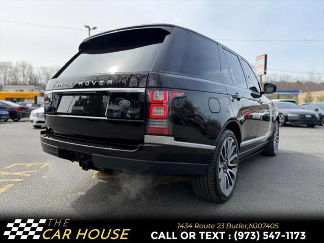 2016 Land Rover Range Rover 5.0L V8 Supercharged Autobiography