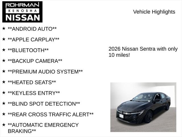 2026 Nissan Sentra SV