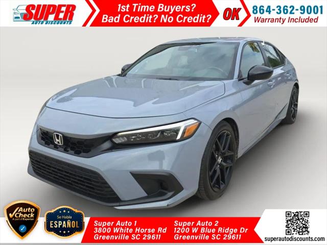 2022 Honda Civic Sport for sale in Greenville, SC