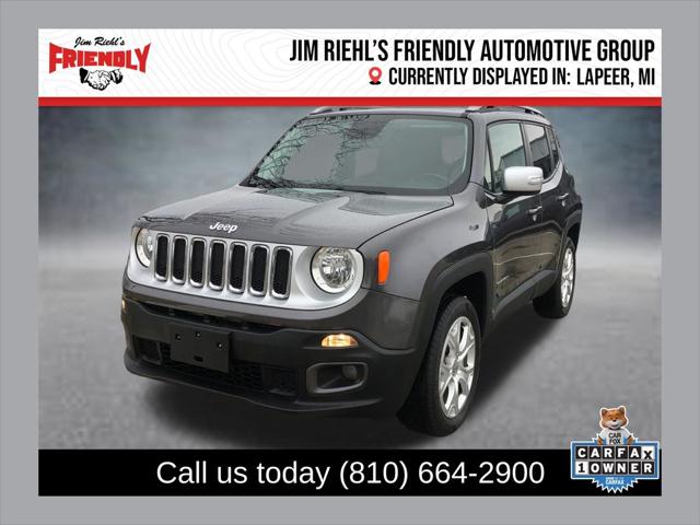 2016 Jeep Renegade Limited for sale in Lapeer, MI