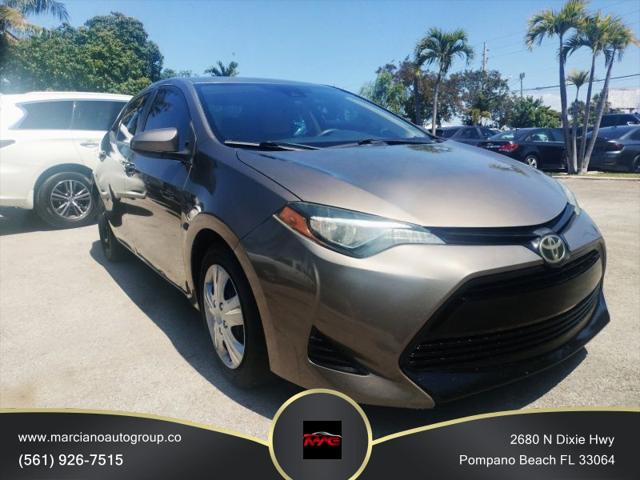 2017 Toyota Corolla SE for sale in Pompano Beach, FL