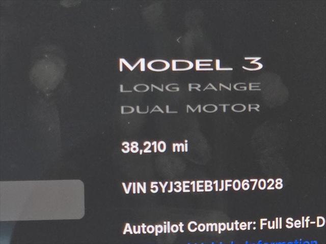 2018 Tesla Model 3 Long Range