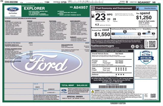 2022 Ford Explorer Limited