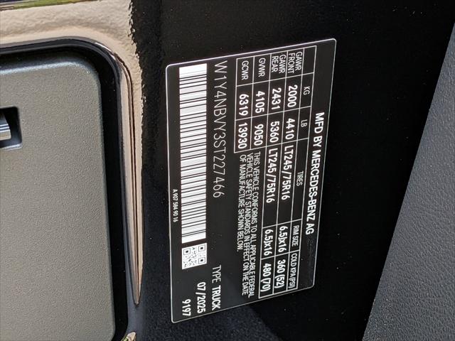 2025 Mercedes-Benz Sprinter 2500 Standard Roof 4-Cyl Diesel HO