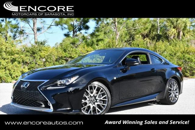 2015 Lexus RC 350 2 Door RWD Coupe W/F Sport and Navigation Packages for sale in Sarasota, FL