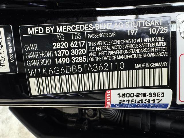 2026 Mercedes-Benz 500 4MATIC