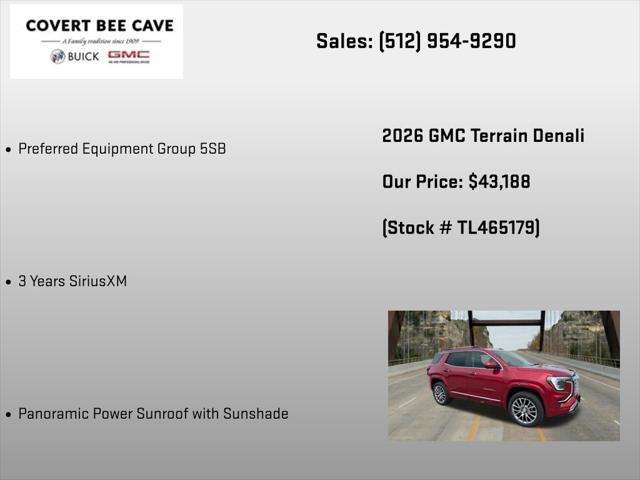 2026 GMC Terrain AWD Denali