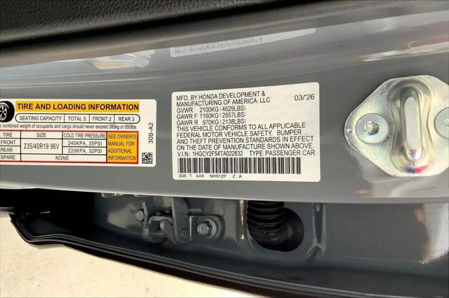 2026 Honda Accord Sedan Sport