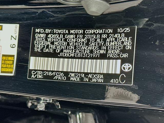 2026 Toyota Corolla Hybrid Hybrid SE