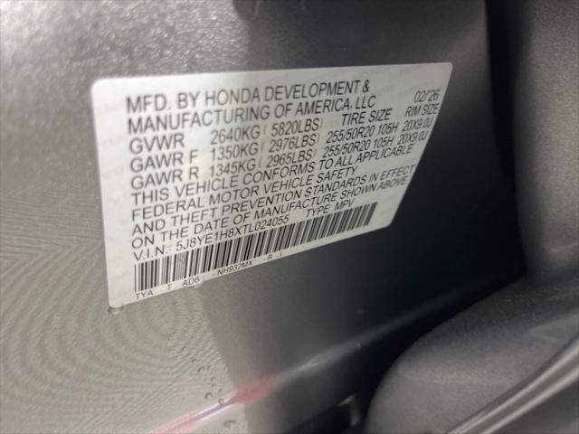 2026 Acura MDX Advance Package