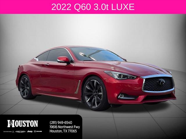 2022 INFINITI Q60 LUXE for sale in Houston , TX