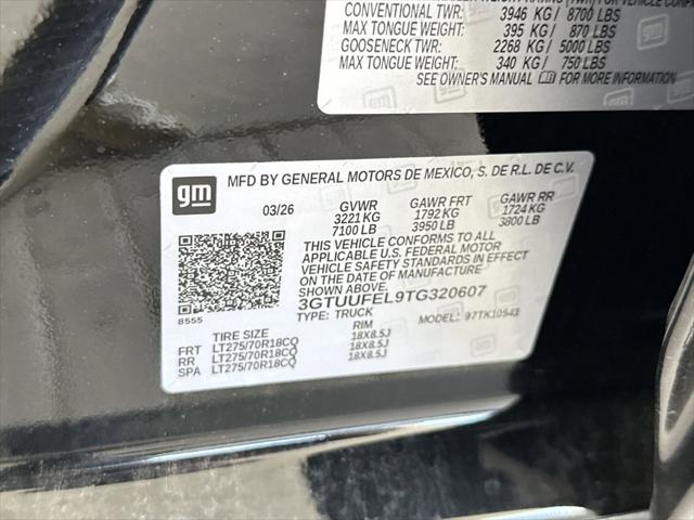 2026 GMC Sierra 1500 Crew Cab, Short Bed, AT4X, 4WD