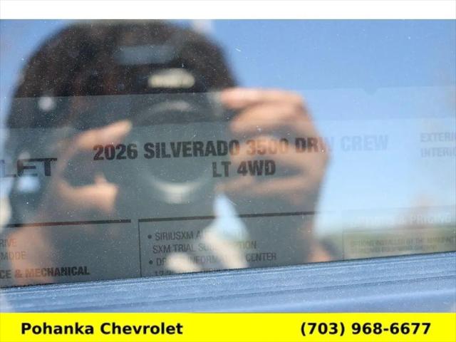 2026 Chevrolet Silverado 3500HD Crew Cab, Long Bed, LT Dual Rear Wheel, RWD