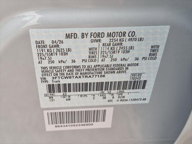 2026 Ford Maverick Lobo Standard